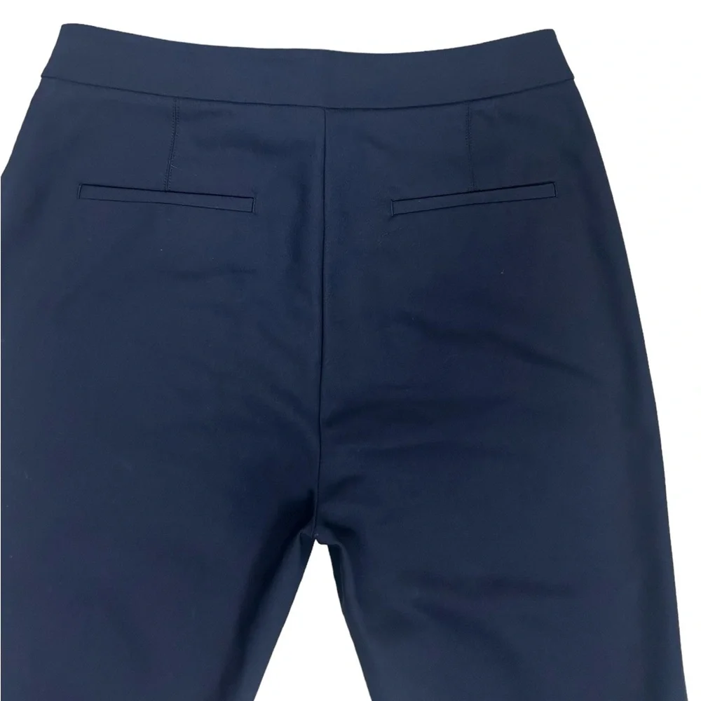 HELMUT LANG Slim Leg Twill Trouser Pants Black Raw Hem Black Sz. 10 DarkAcademia - Picture 14 of 16